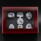 Brady New England Patriots and Tampa Bay Buccaneers championship rings with  case（488）