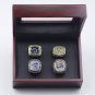 4PCS Los Angeles Rams Super Bowl Championship Rings Set with  case&iuml;&frac14;�532&iuml;&frac14;�