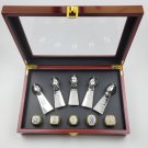 5PCS Dallas Cowboys super bowl championship ring and Trophy Set Gold with case （549）