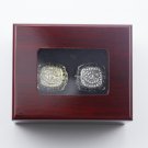2PCS 1985 Chicago Bears Payton Super bowl championship rings 11 size with  case （554）