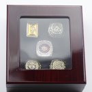 5PCS Chicago Bears super bowl championship rings Set 11 size with  case （555）