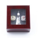 2PCS 1998 2016 ATLANTA FALCONS NFC Super Bowl Championship Ring and Trophy Set with  case （562）