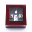 2PCS 1955 1964 Cleveland Browns Super bowl championship rings and Trophy Set with  case （568）