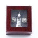 2PCS 1981 1988 Cincinnati Bengals AFC Championship rings and Trophy Set with  case （569）