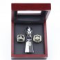 2PCS 1981 1988 Cincinnati Bengals AFC Championship rings and Trophy Set with case (569)