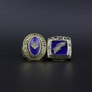 2PCS 1963 1994 San Diego Chargers Moten AFC Championship Ring Set 11 size without  case （572）
