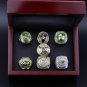 7PCS Set Green Bay Packers super bowl championship ring size 11 without  case &iuml;&frac14;�573&iuml;&frac14;�