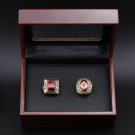 2PCS 1955 1964 Cleveland Browns Super bowl championship rings size 11 with  case （575）