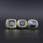 3PCS 1972 1973 1984 Miami Dolphins Super Bowl Championship Rings without case(584)
