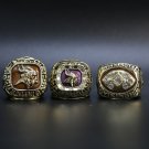 1973 1974 1976 Minnesota Vikings NFC world championship rings size 11 without  case（599）