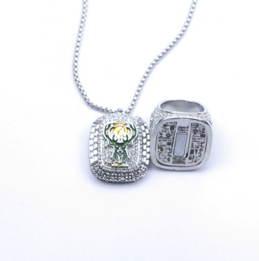 Removeable Top 2021 Milwaukee Bucks Basketball NBA Championship Ring Size 11&iuml;&frac14;�612&iuml;&frac14;�