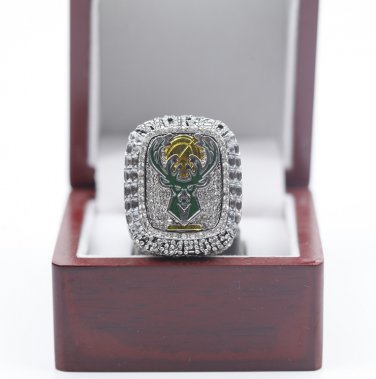 Removeable Top 2021 Milwaukee Bucks Basketball NBA Championship Ring Size 11 with case&iuml;&frac14;�612&iuml;&frac14;�