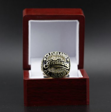 1995 ALCS Cleveland Indians MLB world championship ring 11 size with case&iuml;&frac14;�884&iuml;&frac14;�