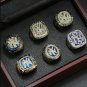 6PCS New York Yankees MLB world series championship rings 11 size with case&iuml;&frac14;�986&iuml;&frac14;�