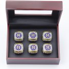 6PCS Names 2017 Houston Astros world series championship rings 11 size with case（993）