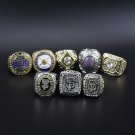 Fulll Set 8PCS San Francisco Giants world series championship rings 11 size without case（995）