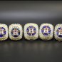 5PCS Names 2017 Houston Astros world series championship rings 11 size with case(998)