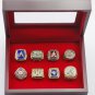 8PCS NAMES 2022 Atlanta Braves MLB world series championship rings 11 size without case&iuml;&frac14;�1002&iuml;&frac14;�