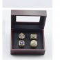 Set 4pcs Atlanta Braves MLB world series championship rings 11 size with case&iuml;&frac14;�1007&iuml;&frac14;�