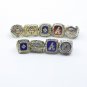 9PCS Atlanta Braves MLB world series championship rings 11 size with case&iuml;&frac14;�1010&iuml;&frac14;�