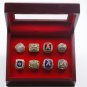 8PCS Atlanta Braves MLB world series championship rings 11 size without case&iuml;&frac14;�1011&iuml;&frac14;�