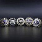 5PCS Philadephia Athletics MLB world series championship rings 11 size without case（1017）