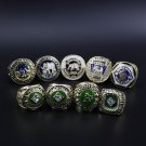 9PCS Philadephia Athletics MLB world series championship rings 11 size without case（1019）