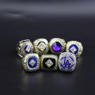 7PCS Los Angles Dodgers world series championship rings 11 size without case（1022）