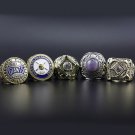 5PCS New York Giants MLB world series championship rings 11 size without case（1025）