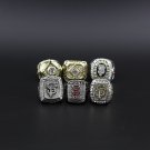 6PCS San Francisco Giants MLB world championship rings 11 size without case（1029）