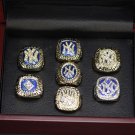 7PCS New York Yankees MLB world championship rings 11S with case（1037）