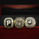 1960 1971 1979 Pittsburgh Pirates MLB world series championship rings with case（1038）