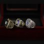 1969 1986 2015 New York Mets MLB world championship rings 11 size with case(1044)
