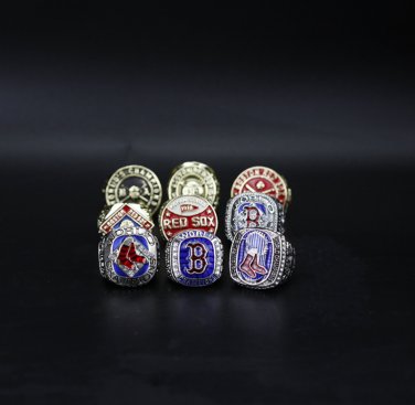 Set 9PCS Boston Red Sox MLB world championship rings 11 size without case&iuml;&frac14;�1045&iuml;&frac14;�