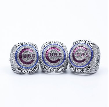 3 Names 2016 Chicago Cubs MLB world championship rings 11 size without case&iuml;&frac14;�1049&iuml;&frac14;�