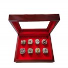 Set 8 PCS New Ohio State Buckeyes NCAA championship rings with case