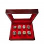 Set 8 PCS New Ohio State Buckeyes NCAA championship rings with case