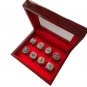 Set 8 PCS New Ohio State Buckeyes NCAA championship rings with case