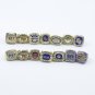 Set 14 PCS Kansas Jayhawks NCAA championship rings 11 size with case&iuml;&frac14;�1052&iuml;&frac14;�