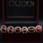 Set 6 PCS New Ohio State Buckeyes NCAA championship rings 11 size with case&iuml;&frac14;�1055&iuml;&frac14;�