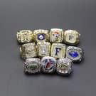 11PCS Florida Gators NCAA championship rings 11 size without case（1068）