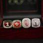 4PCS Oklahoma Sooners OU NCAA Championship rings 11 size without&Acirc;&nbsp;case&iuml;&frac14;�1080&iuml;&frac14;�