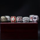 7PCS Georgia Bulldogs football NCAA championship ring 11 size with case（1088）
