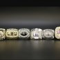 6PCS LSU Lousiana State University NCAA championship rings 11 size without case（1089）