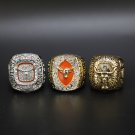 1969 2005 2018 Texas Longhorns NCAA championship rings 11 size without case（1098）