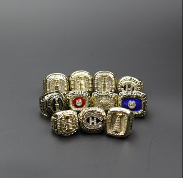 Set 11PCS Montreal Canadiens Stanley Cup NHL Champions rings   without case&iuml;&frac14;�1104&iuml;&frac14;�