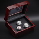2010 2013 2015 Chicago Blackhaws Stanley Cup NHL Champions rings  with case（1106）