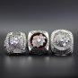 2010 2013 2015 Chicago Blackhaws Stanley Cup NHL Champions rings with case(1106)