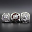 2010 2013 2015 Chicago Blackhaws Stanley Cup NHL Champions rings  without case（1106）