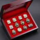 SET 12PCS Toronto Maple Leafs Stanley Cup NHL Champions rings  with case（1112）